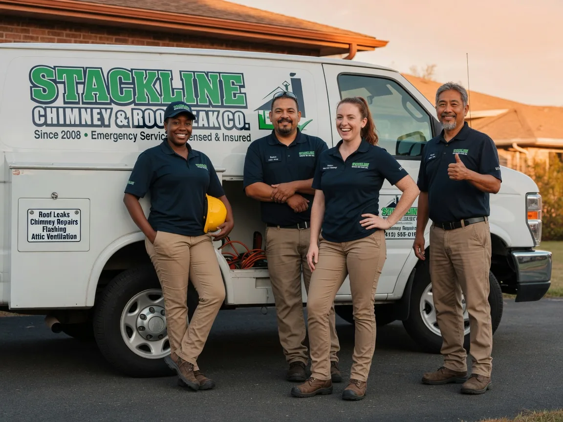 Chimney flashing repair company in Saint Helena, NE